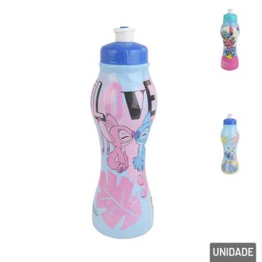 Imagem de Garrafa de Plástico 450ml Squeeze Stitch  - Tudo em Caixa