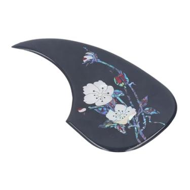 Imagem de Domary Pickguard de Guitarra Acústica Placa de Proteção contra Arranhões Em PVC para Proteção Aprimorada e Estilo de Guitarras Acústicas