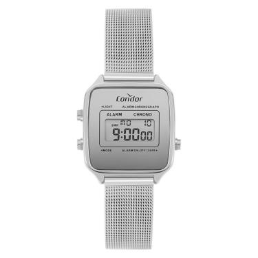 Imagem de Relógio Condor Feminino Digital Prata - COJHS512BAD/4K-Feminino