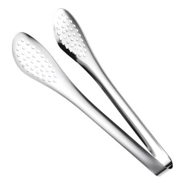 Imagem de Pegador de Frituras, Massas e Saladas em Aço Inoxidável – Utensílio Multiuso de Cozinha, 22,5cm, Resistente e Durável