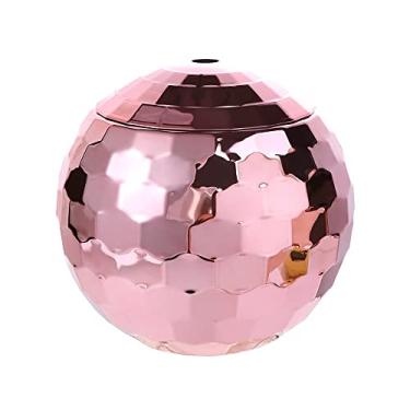 Imagem de Bar Tools Drink Cocktail Glitter com Lanterna de Palha Taças de Vinho (Rosa)