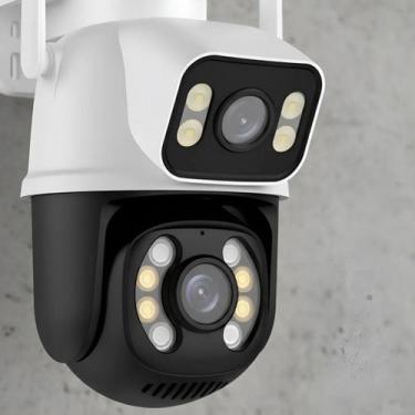 Imagem de Câmera IP Full HD Com Tecnologia Inteligente E Proteção Da Família - G