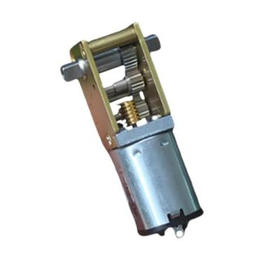 Imagem de MotiveTech Mini N20 Motor de engrenagem de eixo duplo DC 3,7 V Motor de redução de caixa de engrenagens para robôs de carros inteligentes