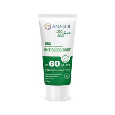Imagem de Protetor Solar Facial Anasol Todo Santo Dia Antioleosidade Fps60 40g