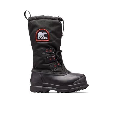 Imagem de Sorel Bota de neve feminina Glacier Xt, Quartzo preto, vermelho, 41