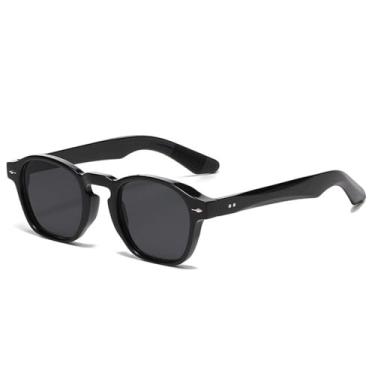 Imagem de Óculos de Sol Masculino e Feminino Rivets Punk com Estampa de Leopardo, Proteção UV400, Ideais para Esportes ao Ar Livre, Corrida e Ciclismo, nas Cores Preto e Cinza.