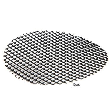 Imagem de RiToEasysports Vaso de Flores Malha Durável Buraco de Plantio Esteira 10 Pçs Jardim Bonsai Inferior Grade Esteira para Evitar Vazamento do (Diâmetro 8 cm)