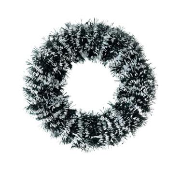 Imagem de Guirlanda de Natal de luxo, tamanho grande 30-40 cm Decorações de Natal para uso doméstico Época festiva(Lisa Nevada Média)