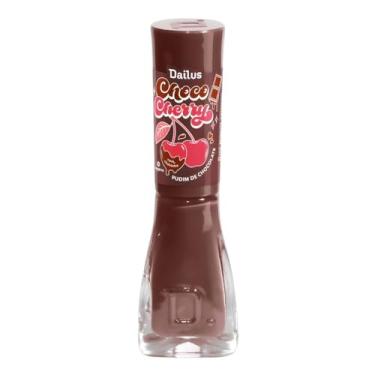 Imagem de Esmalte Dailus Coleção Choco Cherry Bombom Pudim de Chocolate 8ml