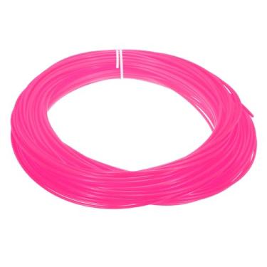 Imagem de PATIKIL Kit de reparo de vime, 29,9 m 2,4 mm Material de vime sintético redondo conjunto de vime tecido de vime para artesanato DIY e confecção de cestas de tecelagem, rosa pastel