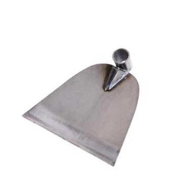 Imagem de Cabeça de enxada de jardim resistente, enxada de metal de 19 x 15 x 5 cm, enxada de hula, asadon para remoção de ervas daninhas e ferramenta afiada para jardinagem eficiente e trabalho do solo