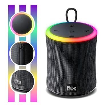 Imagem de Caixa De Som Speaker Pbs35 Flash Lights 35w Bluetooth Philco Preto