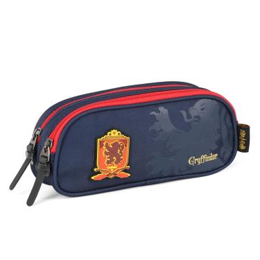 Imagem de Estojo Reforçado Harry Potter Escolar Grande Azul Disney