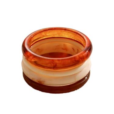 Imagem de Blue Drop Conjunto de pulseiras grossas para mulheres, tartaruga, placa de acetato, empilhável, pulseiras de resina acrílica, pulseira geométrica, vintage, joias, IN, Sem Pedra Preciosa