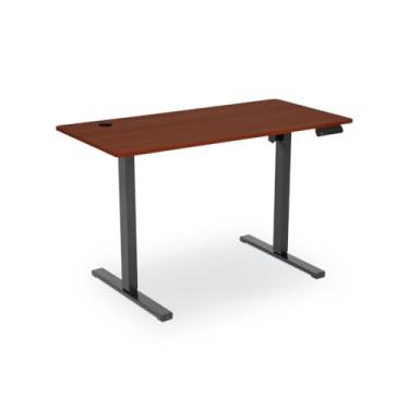 Imagem de Mesa Elétrica com Regulagem de Altura DT3 F10; Bivolt: 100V~240V, Função memória; Sistema anticolisão; Apoio com coluna invertida; Elevação. (Walnut)