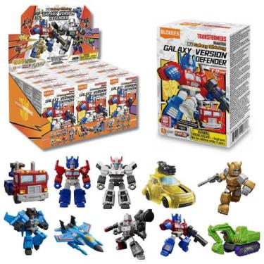 Imagem de 1 Boneco Transformers Blokees Defender Version Surpresa - Polibrinq