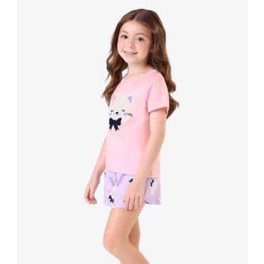 Imagem de Pijama Meia Malha Rovi Kids Rosa - Rovitex Kids, 12, Rosa