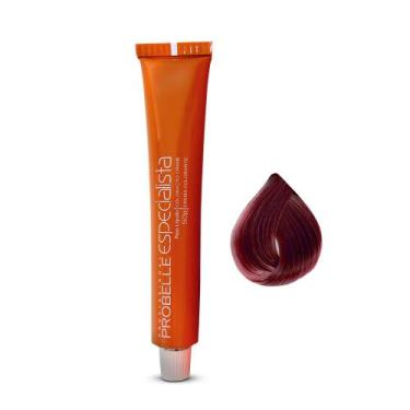 Imagem de Coloração Probelle Especialista 7.66 Louro Médio Vermelho Intenso 50g