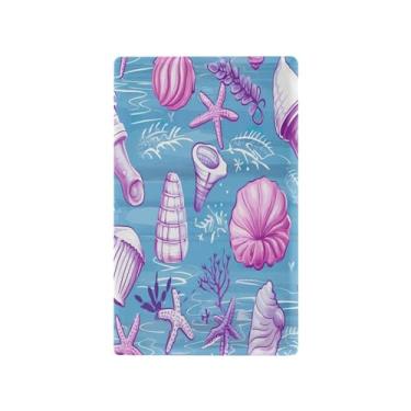 Imagem de Wassud Placa de cobertura de interruptor de luz, capas de tomadas duplas, placa de parede fofa vida oceânica decorativa decoração de casa sala de estar quarto