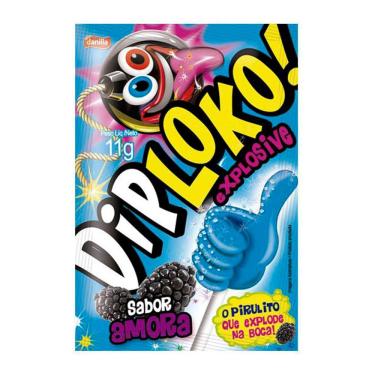 Imagem de Pirulito Dip loko Explosive Sabor Amora 11g