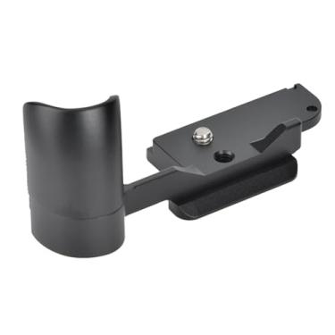 Imagem de Acouto Listagem Placa de Liberação Rápida de Liga de Alumínio de Aviação Suporte L Câmera Sem Espelho M3 - Leve, Durável, Compatível Com Várias Cabeças, Inclui Parafusos e Chaves Sextavadas