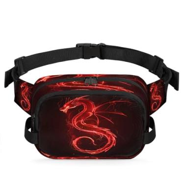 Imagem de Pochete de animais flamingo floresta para mulheres e homens com alça ajustável bolsa de cinto bolsa transversal bolsa de peito bolsa tiracolo bolsa tiracolo bolsa tiracolo, Cor 8