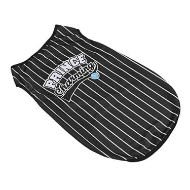 Imagem de Sanpyl Listras Verticais Roupas para Cães Malha Macia Evita Queimaduras Solares Suprimentos para Animais de Estimação para Misturas de Rottweiler (XL)