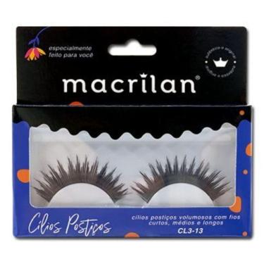 Imagem de Macrilan Cílios Postiços - Fios Volumosos, Curtos, Médios E Longos Cl3-13