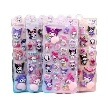 Imagem de Adesivo Decorativo De Capa De Telefone Kawaii 3D Happy Butt Para Crian