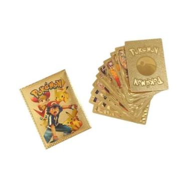 Imagem de Cartão Pokémon Raro Pikachu VMAX GX EX V Carte Dorée Argentée Inglês E