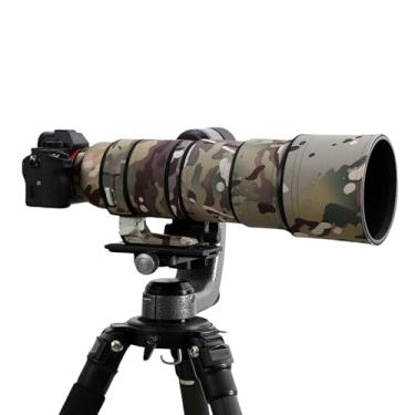 Imagem de ROLANPRO Capa de lente camuflada para Sony FE 200-600 mm F5.6-6.3 G OSS Capa protetora para lente - #4 Camo impermeável
