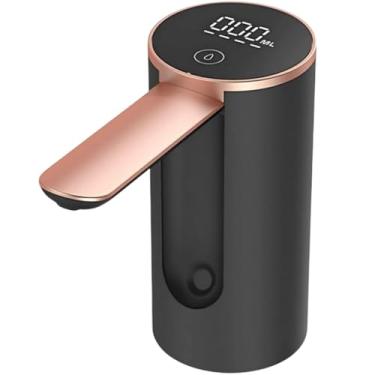 Imagem de Bomba de água Elétrica Premium Recarregável para Galão garrafão - Dispenser Automático, Display Digital, USB, Universal e Compacta
