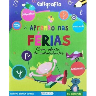 Imagem de Aprendo nas férias - caligrafia - GIRASSOL IMPORTADOS, 3