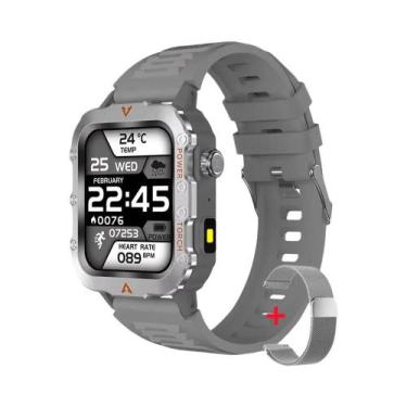 Imagem de Relógio Inteligente Masculino À Prova d'Água 2025 Com Chamada Bluetoot