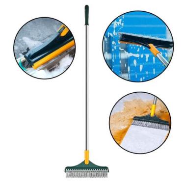 Imagem de Vassoura com Rodo 2 em 1 Solução Prática para Todos os Pisos - Outras 