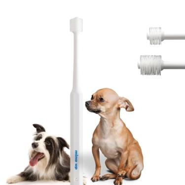 Imagem de MIND UP Escova de dentes de cabeça cilíndrica fina (para cães)