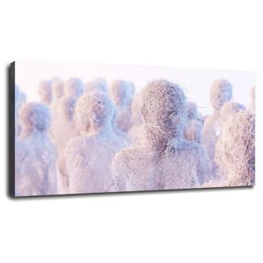 Imagem de 096 Arte em tela impressões surreal pôster arte de parede para casa 1 peça decorações com moldura 33.0 cm x 20.3 cm