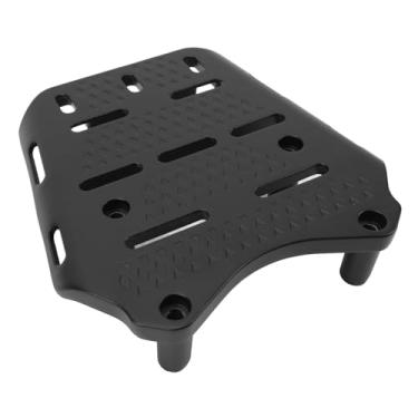 Imagem de KIMISS Rack de Armazenamento de Bagagem Traseiro para 125 150 160 – Liga de Alumínio Forte Com Espaço de Armazenamento Extra e Suporte de Segurança do Passageiro (Preto)