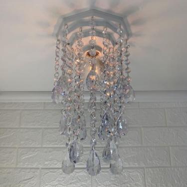 Imagem de Lustre para Banheiro Luminária de Teto para Decorar Lavabo Ambiente Mo