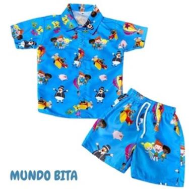 Imagem de Conjunto Mauricinho Temático Mundo Bita RF B - EDYNHOKIDS, G