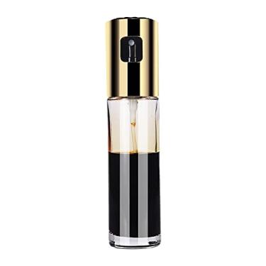 Imagem de 100mL Sprayer Mister de Azeite Oliva Dispenser Recarregável para Cozimento Churrasco Salada Assado Torra Grelhado Garrafa Spray Transparente Grau Alim