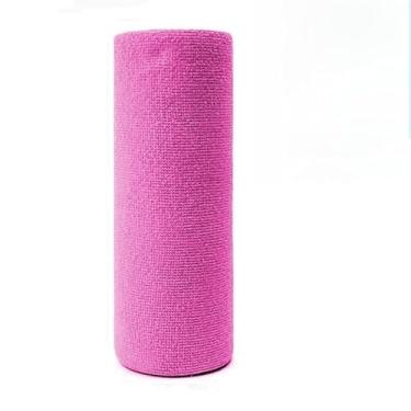 Imagem de Kit com 50 Panos de Microfibra Multiuso 25x25cm Alta Absorção e Reutilizável para Limpeza Doméstica, Cozinha e Escritório (20 Panos | Rosa)