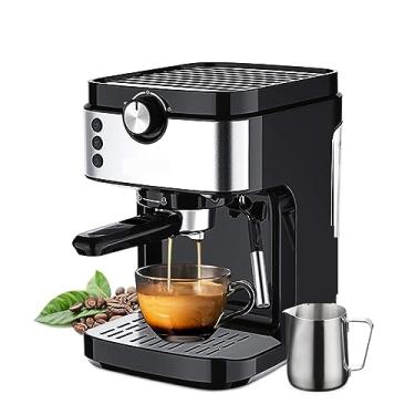 Imagem de pcagfaajmh Máquina de café expresso de 19 bar com espumador de leite para, latte e mocha, cappuccino, 1372-1633 W