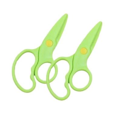 Imagem de Conjunto De Tesouras De Segurança Para Crianças De Pré-Escola E Jardim