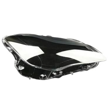 Imagem de Compatível Com Maserati Quattroporte 2018 2019 2020 Faróis Dianteiros Do Carro Lente Capa Lâmpada Escudo Farol De Vidro Habitação Abajur Transparente(Right side)