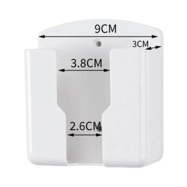 Imagem de Caixa De Armazenamento De Cabos De Madeira Organizador De Fios Anti-Po