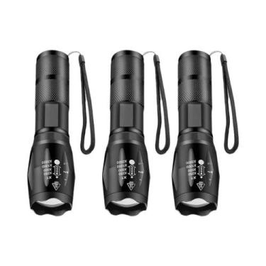 Imagem de Lanterna LED À Prova d'Água De Alta Potência Portátil Com 5 Modos Ajus