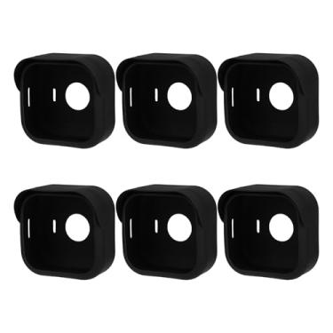 Imagem de 6 Capas Silicone para Câmara Blink Outdoor 4ª Geração, Resistentes às Intempéries Proteção para a Câmara Compatíveis com a Nova de Segurança Doméstica Blink 4 (Preta)