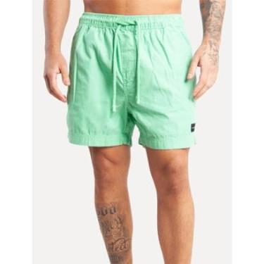 Imagem de Short Calvin Klein Jeans Masculino Color Cós Elástico Verde Claro-Masculino