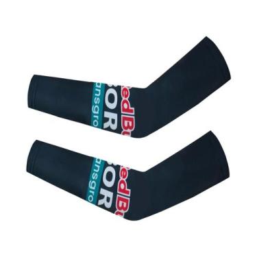 Imagem de Manguitos De Ciclismo Masculinos Antiderrapantes Com Proteção Solar Qu